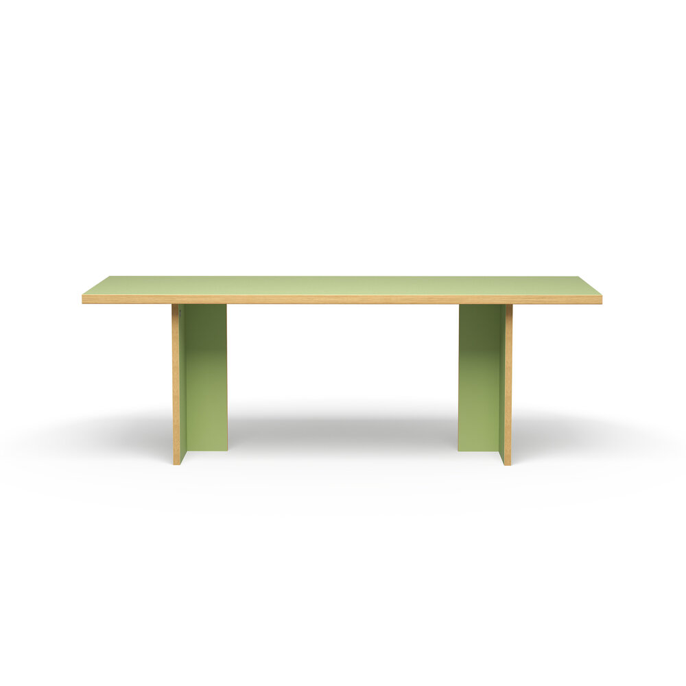 HKLIVING Dining Table Pistachio 220cm