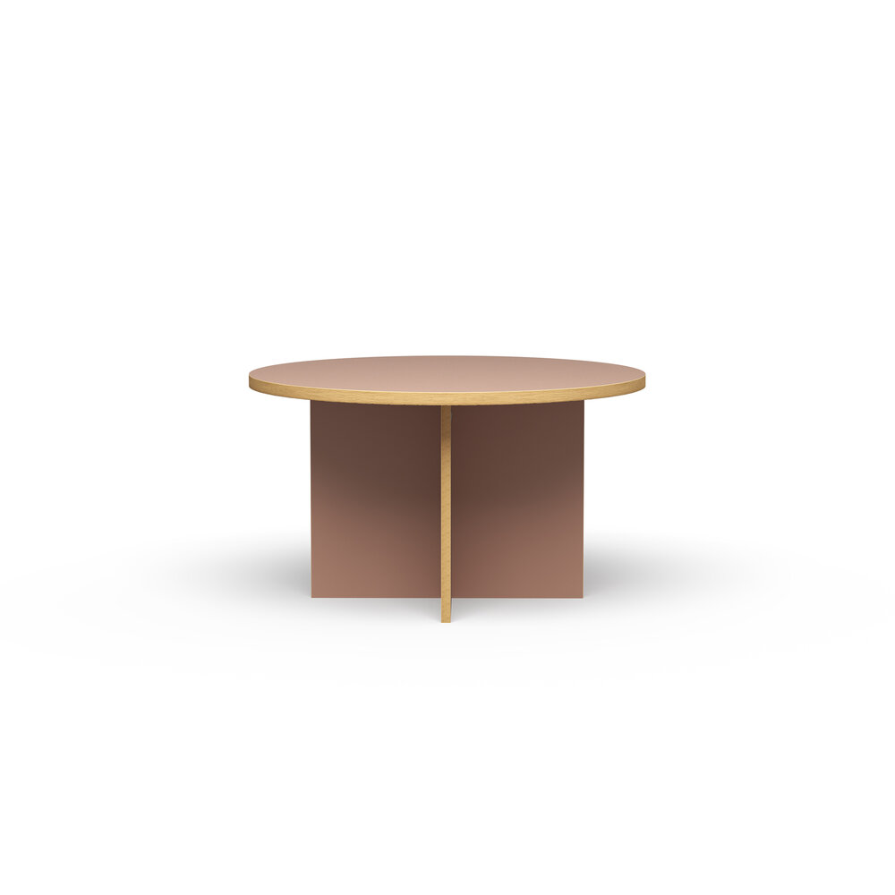 HKLIVING Dining table clay round 130 cm 