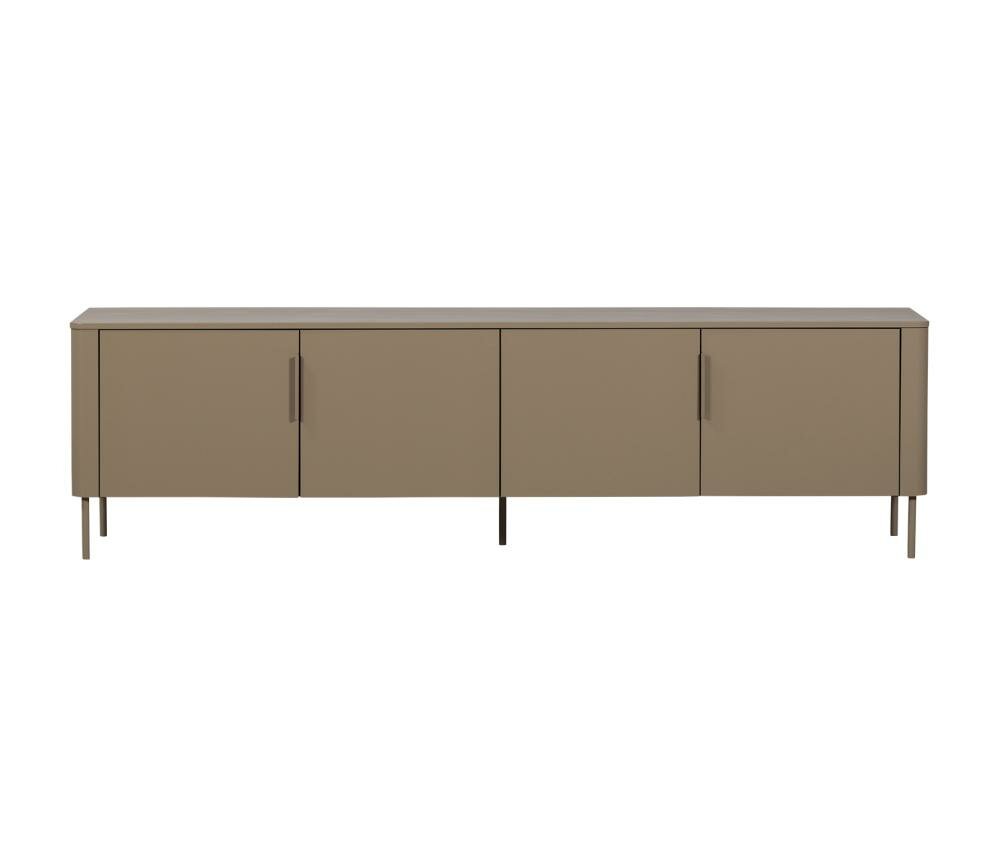 WOOOD Gunnar TV Meubel 200 cm Grenen Mud