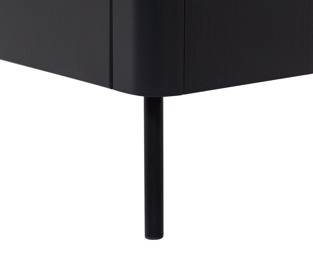 WOOOD Gunnar TV Meubel 200 cm Mat Zwart