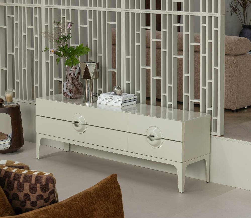 WOOOD Merge TV Meubel Hout Dust