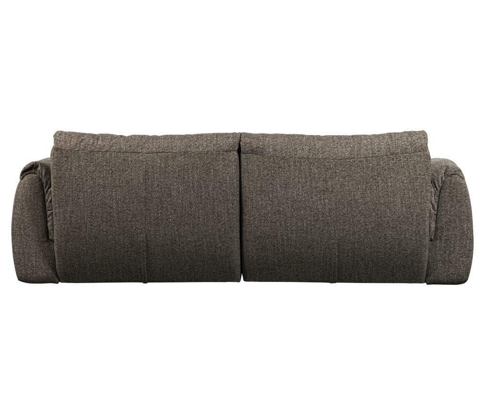 WOOOD Baggy 2-zits Bank Geweven Stof Warmgrijs Melange