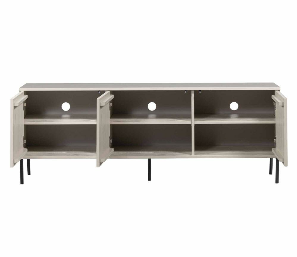 WOOOD New Gravure TV Meubel 150cm Grenen Dust