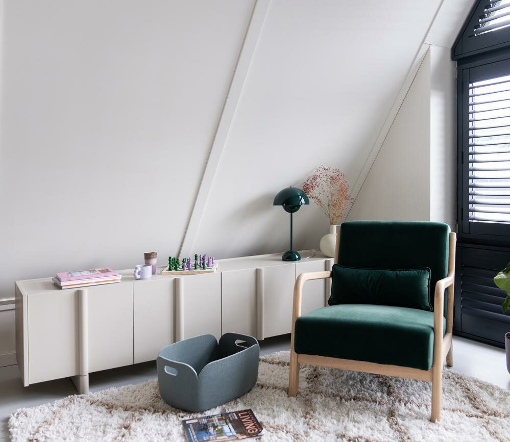 WOOOD Basu TV Meubel Grenen Dust 200cm
