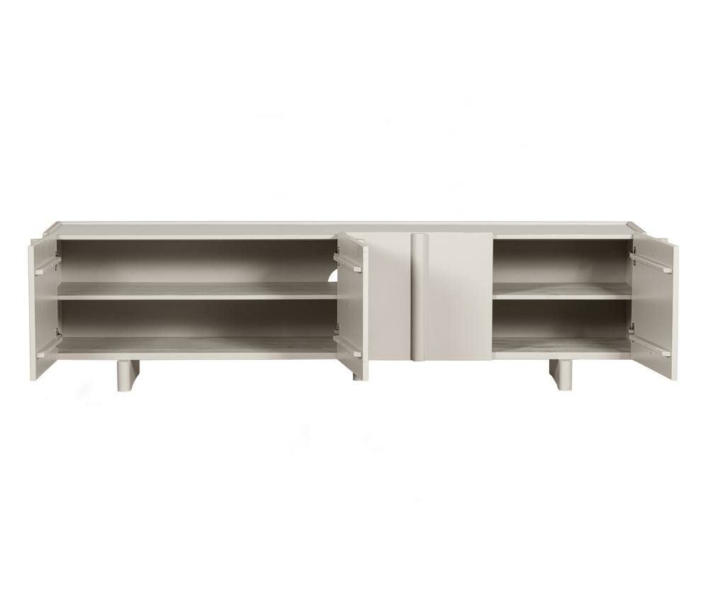WOOOD Basu TV Meubel Grenen Dust 200cm