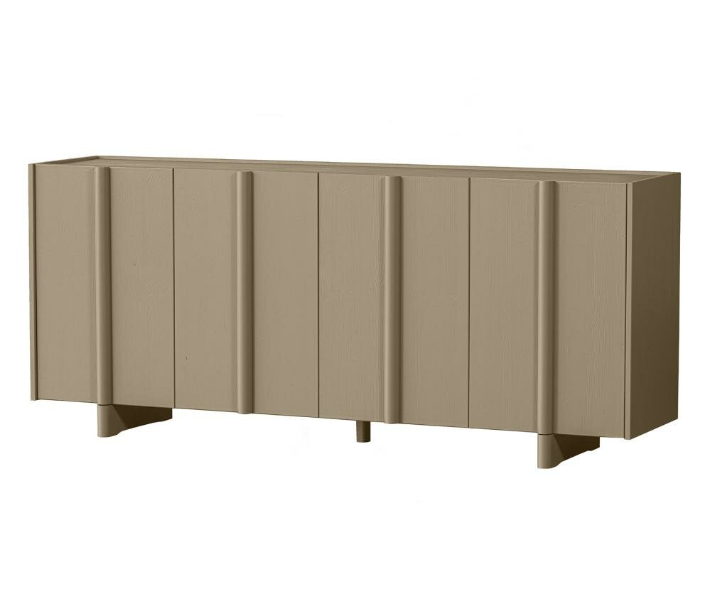 WOOOD Basu Dressoir Grenen Mud