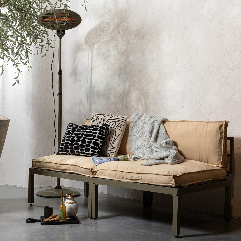 WOOOD Meis Terras Heater staal warm Groen