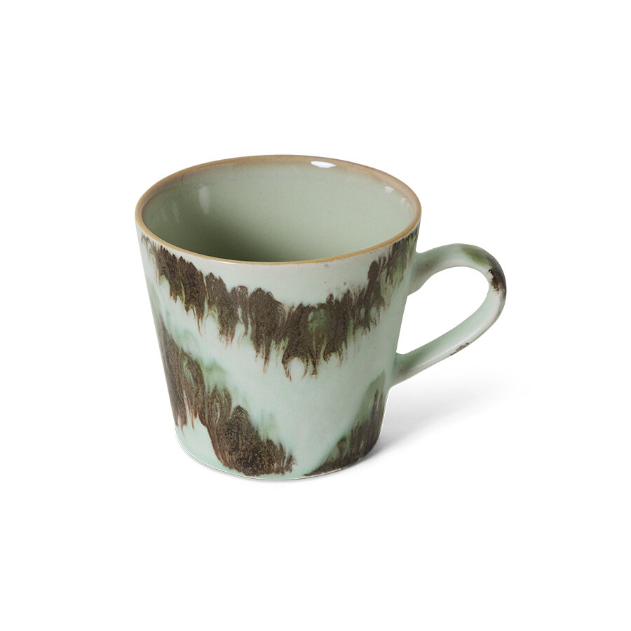 HKLIVING 70's ceramics Cappuccino Mugs Tide