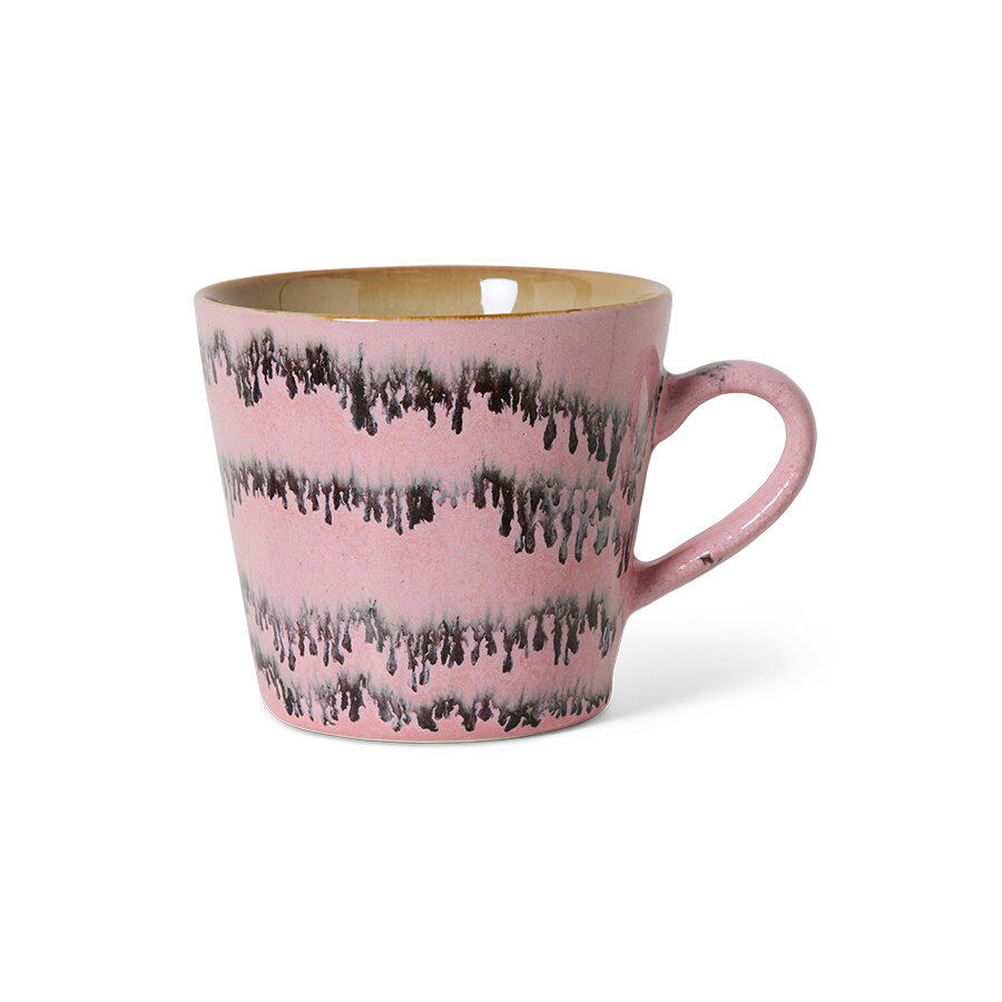 HKLIVING 70's ceramics Cappuccino Mugs Bubble