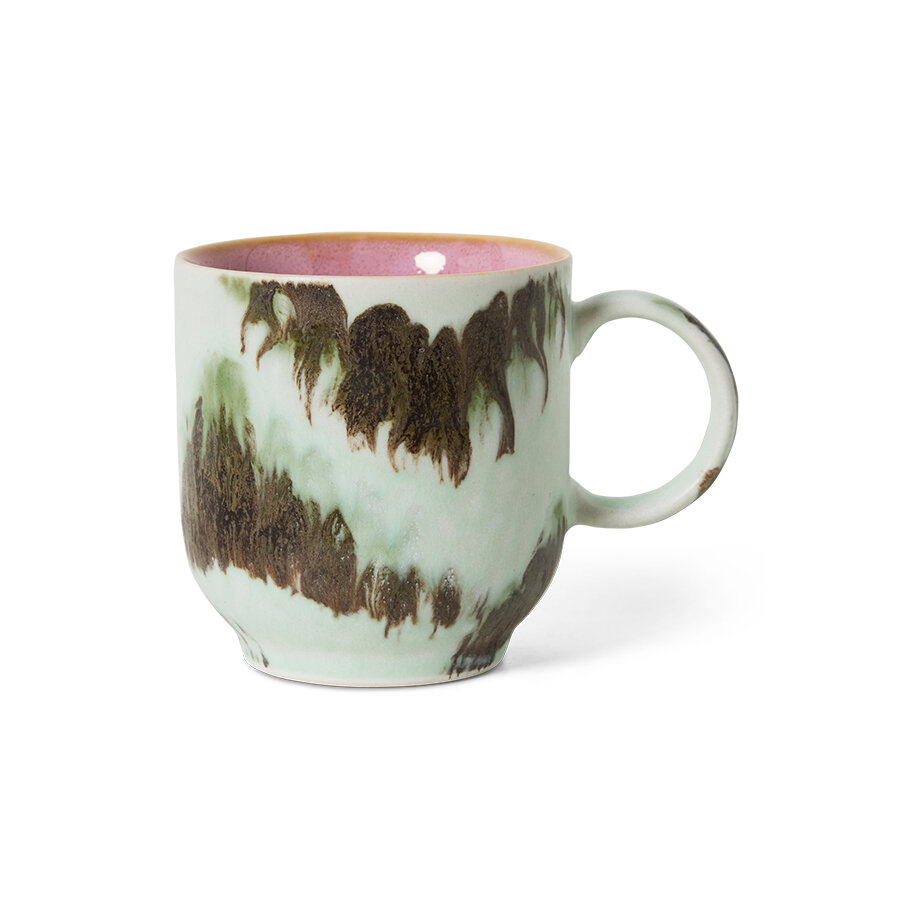 HKLIVING 70's ceramics Caf&eacute; Mug Tide