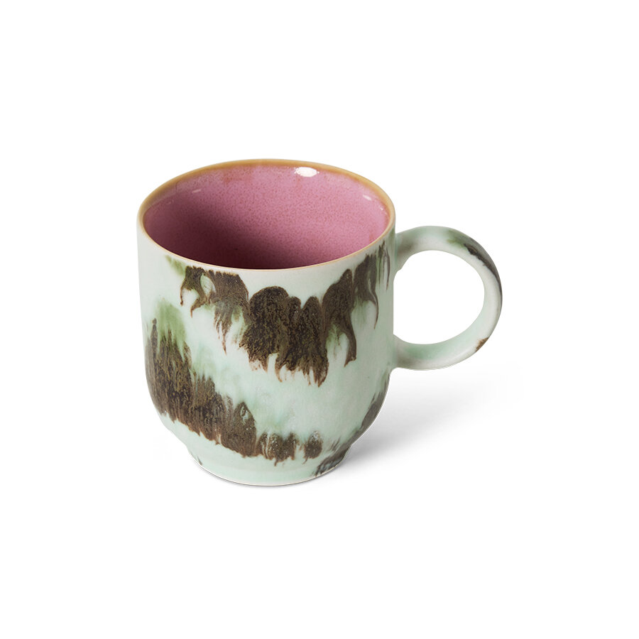 HKLIVING 70's ceramics Caf&eacute; Mug Tide