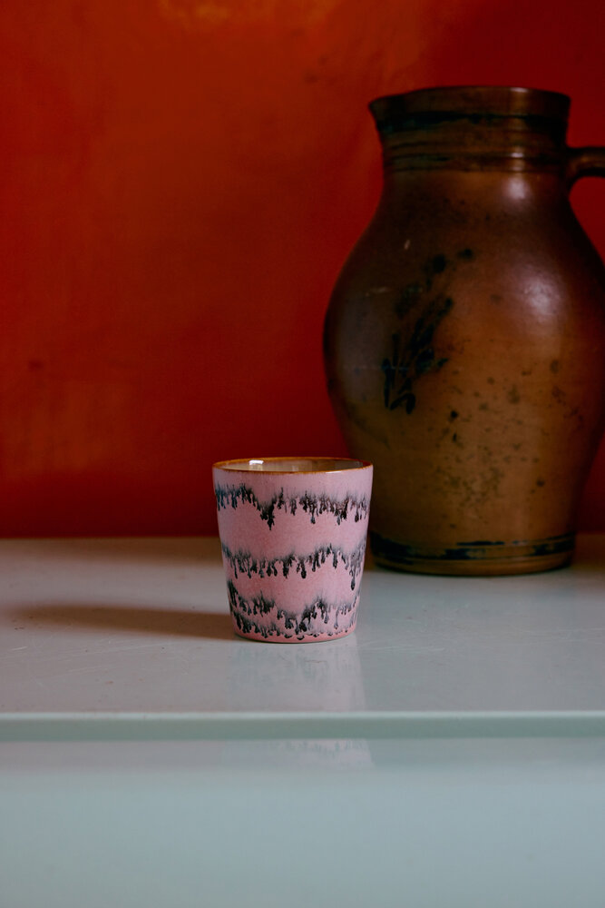 HKLIVING 70's ceramics Coffee Mug Bubble