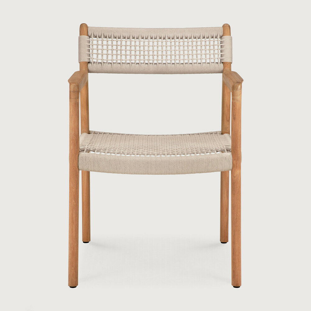 Ethnicraft Jack Woven outdoor Stoel Zonder Kussen