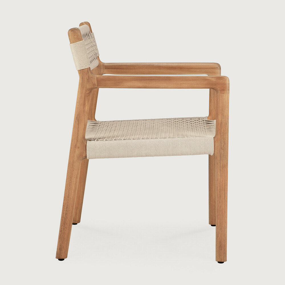 Ethnicraft Jack Woven outdoor Stoel Zonder Kussen
