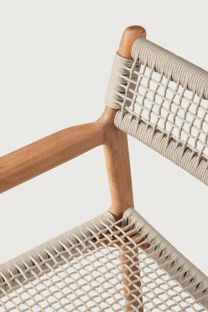 Ethnicraft Jack Woven outdoor Stoel Zonder Kussen