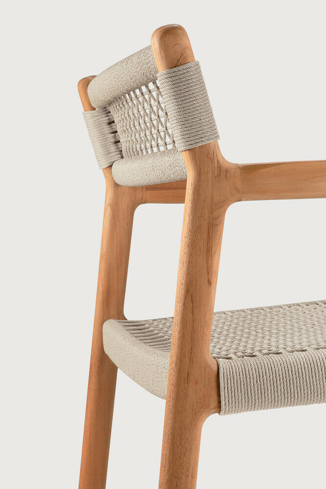 Ethnicraft Jack Woven outdoor Stoel Zonder Kussen