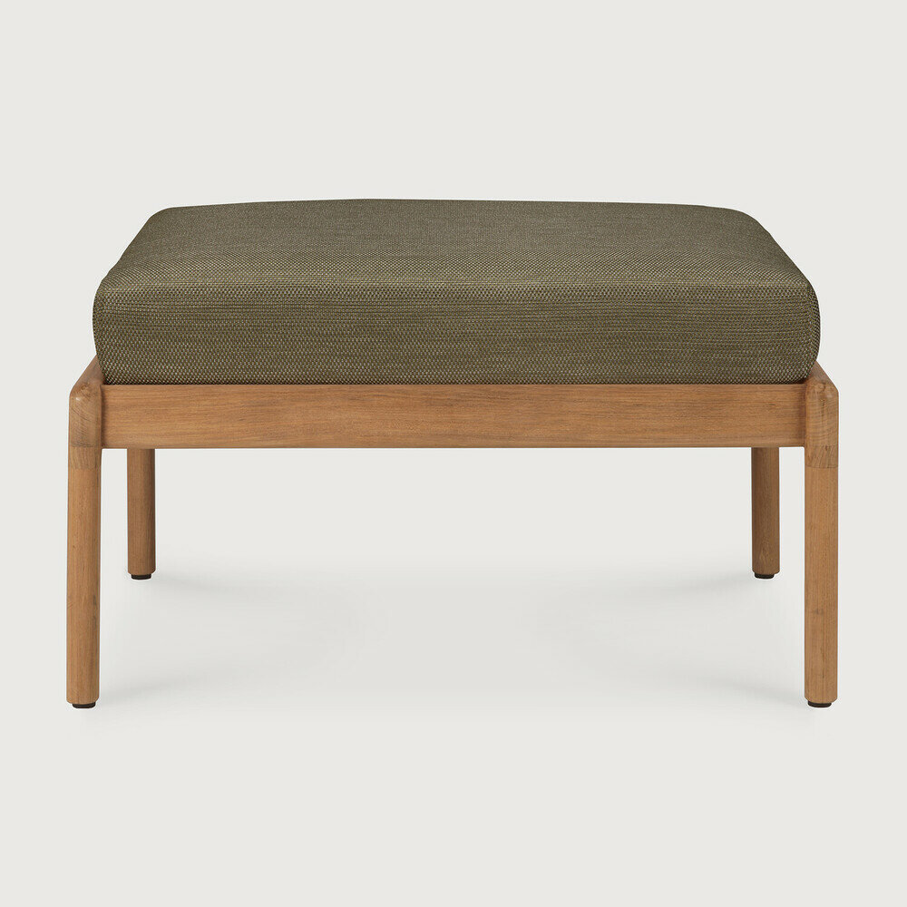 Ethnicraft Jack Outdoor Voetenbank Green