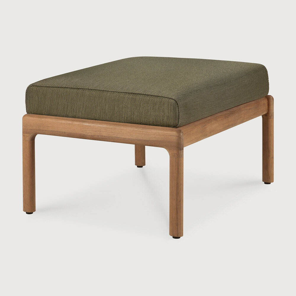 Ethnicraft Jack Outdoor Voetenbank Green