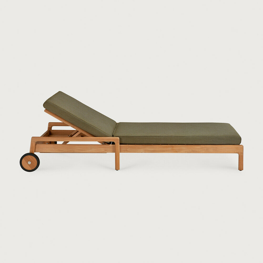 Ethnicraft Jack Outdoor Verstelbaar Ligbed Green