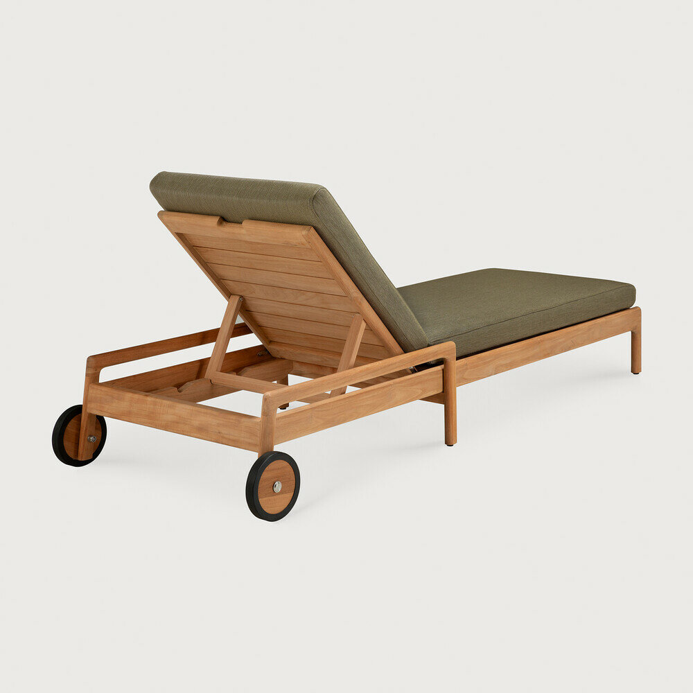 Ethnicraft Jack Outdoor Verstelbaar Ligbed Green