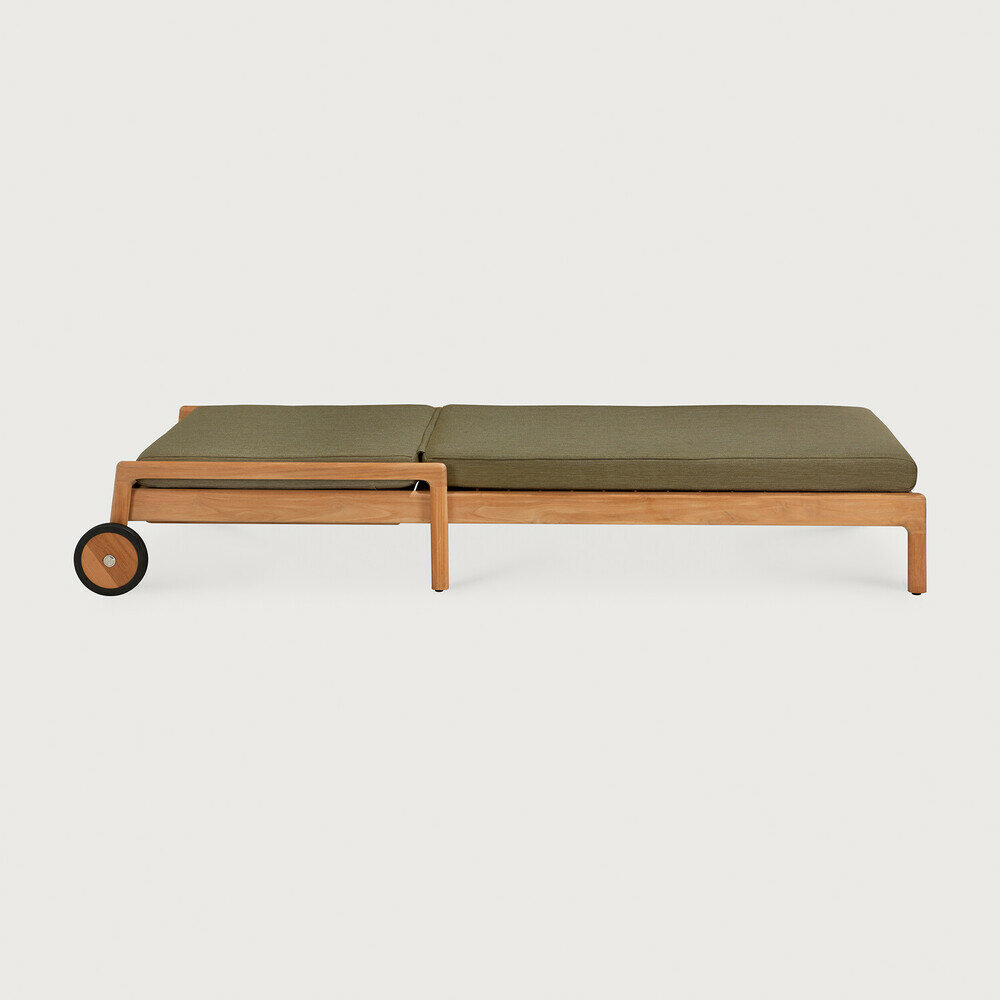 Ethnicraft Jack Outdoor Verstelbaar Ligbed Green