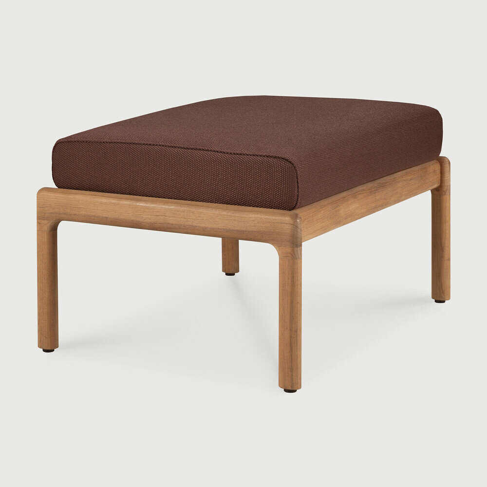Ethnicraft Jack Outdoor Voetbank Burgundy