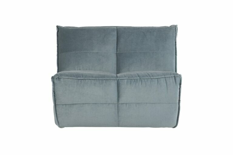 Vtwonen Cluster 1-zits element velvet turquoise blauw