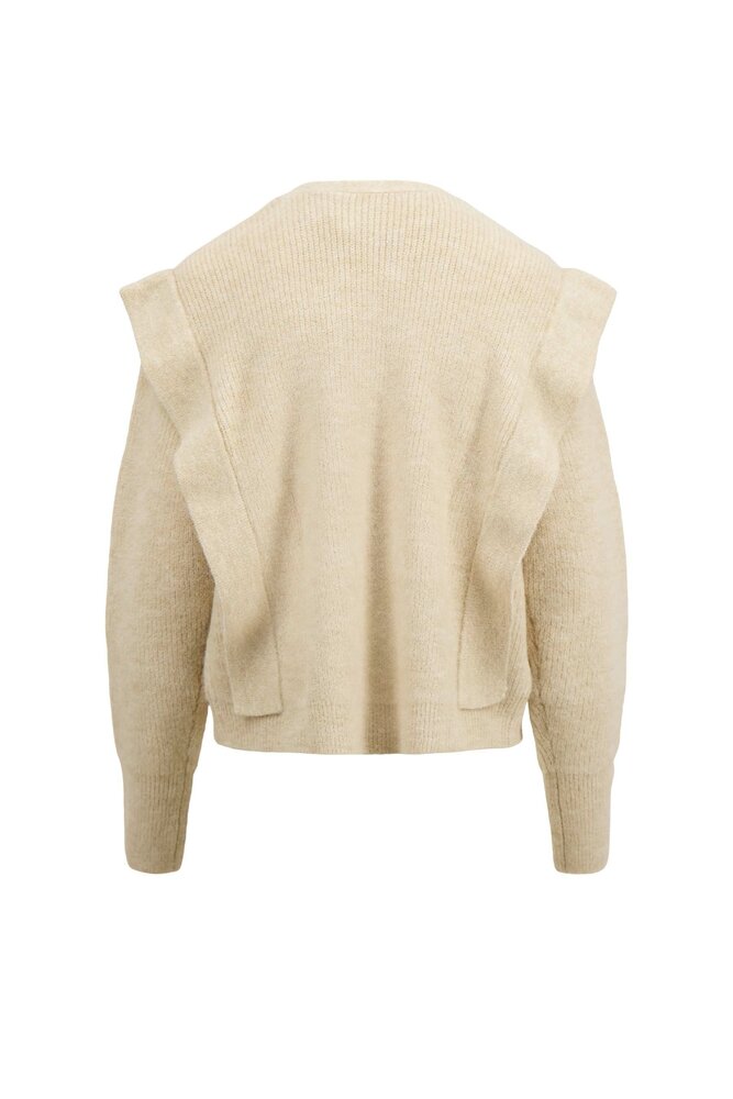 Zusss vest met schouder detail