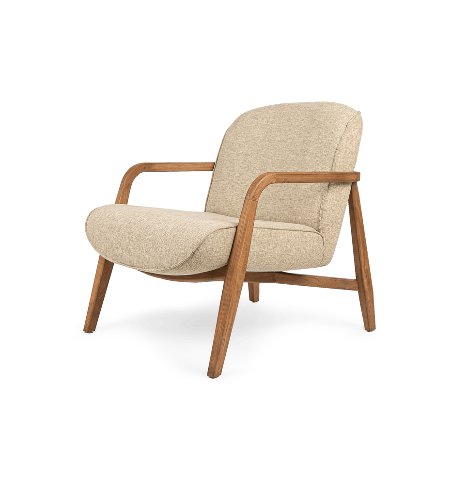 dBodhi Jesse Lounge Stoel Pale Khaki