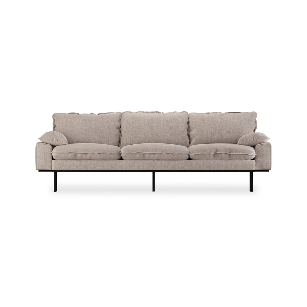 HKliving retro sofa 4 seats Sneak, Beige