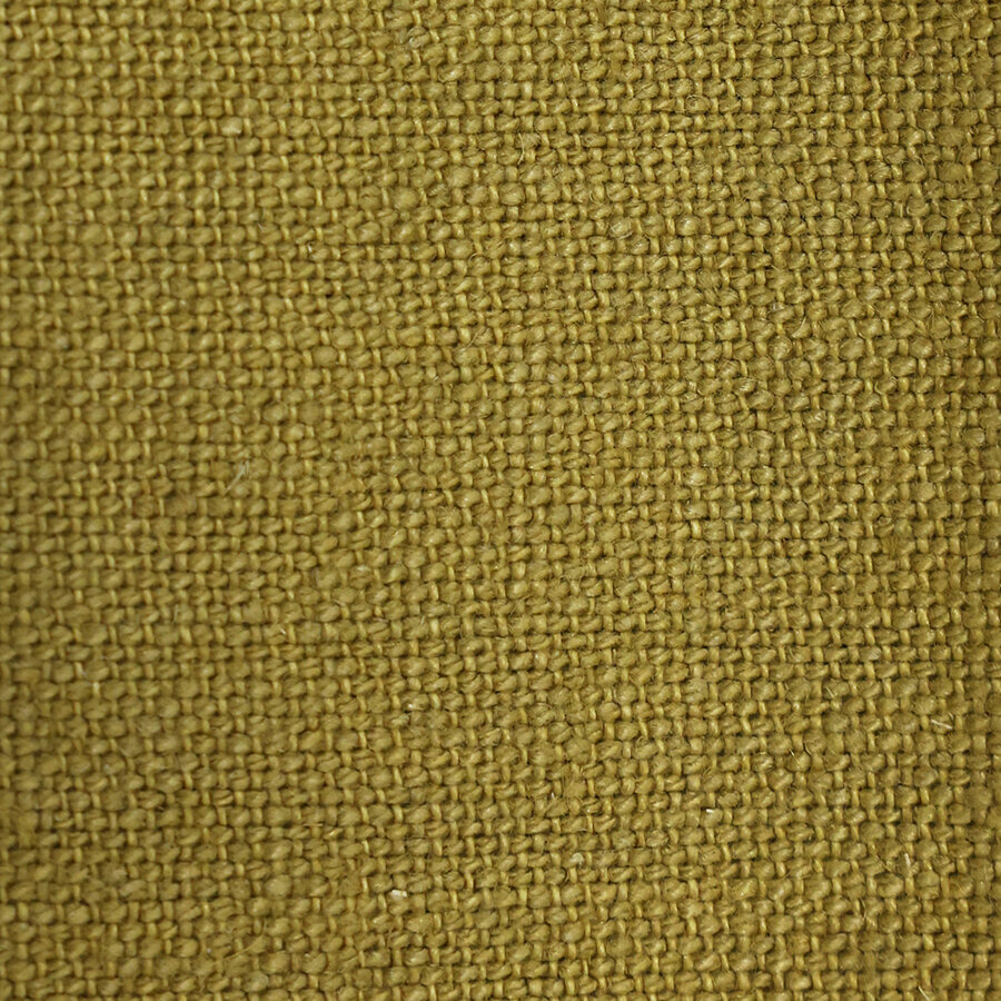 HKliving retro sofa 3 seats Linen, Burnt Ochre