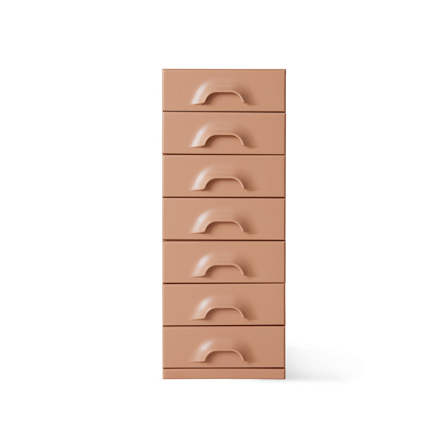 HKLIVING Chest of 7 drawers blush
