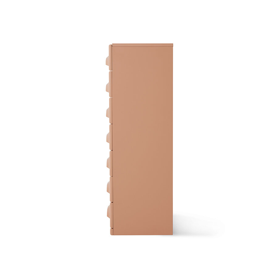 HKLIVING Chest of 7 drawers blush