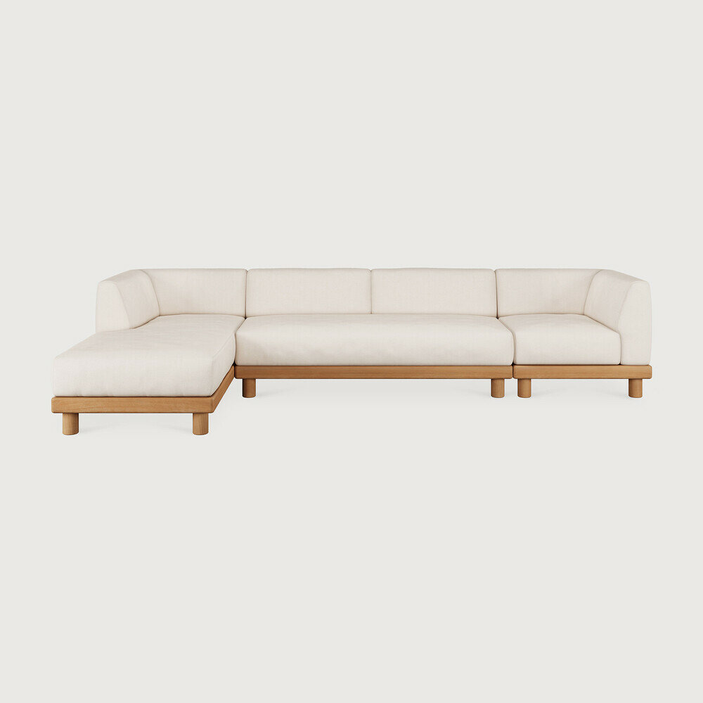Ethnicraft Monocle Outdoor Modulaire Sofa Set Left B