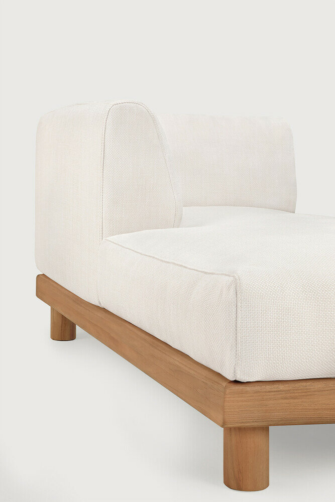 Ethnicraft Monocle Outdoor Modulaire Sofa Lounge R-Arm