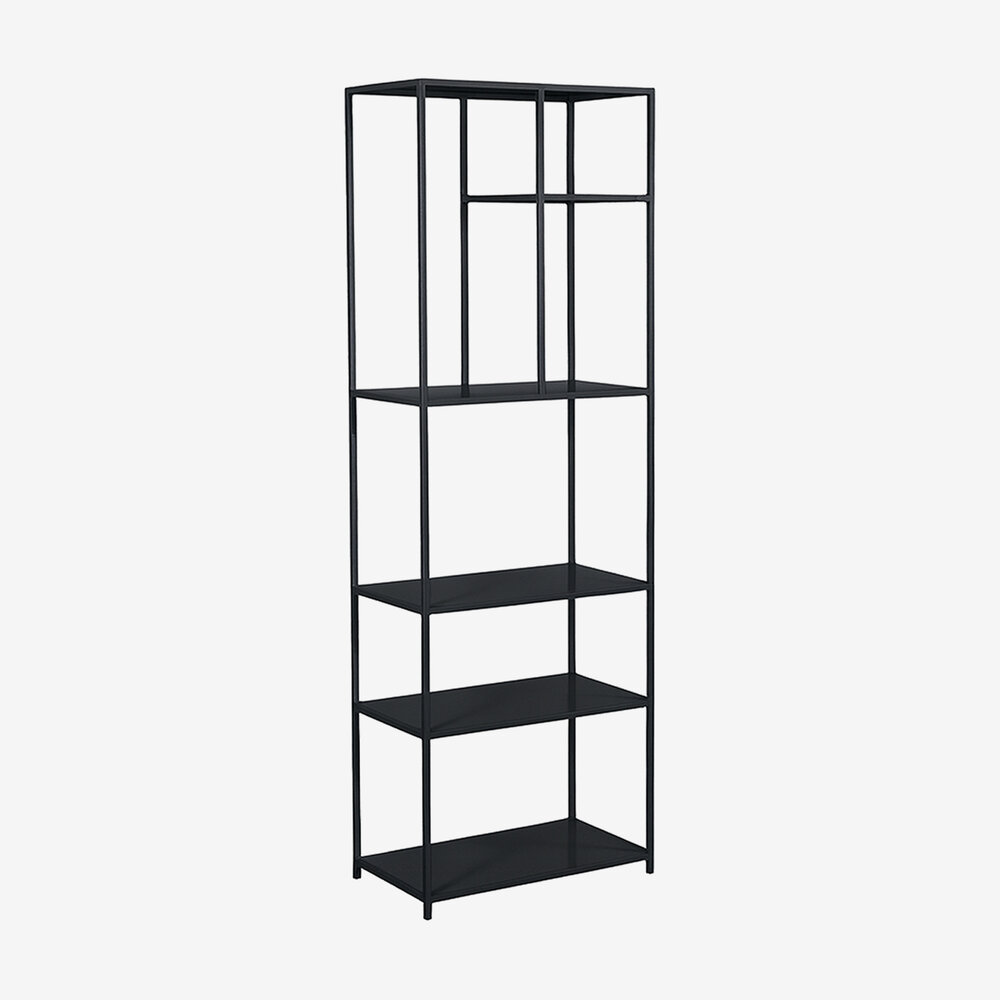 New Routz Vakkenkast Boston Black