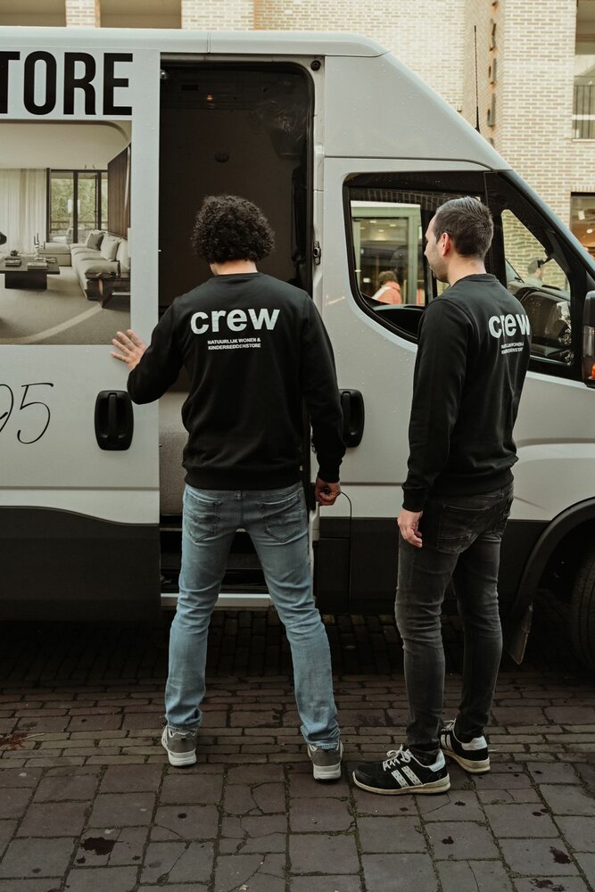 Gratis bezorging en montage