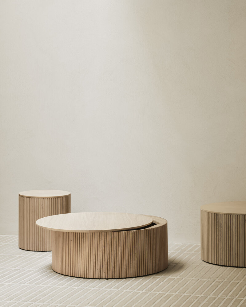 Ethnicraft Roller Max Koffietafel Eiken