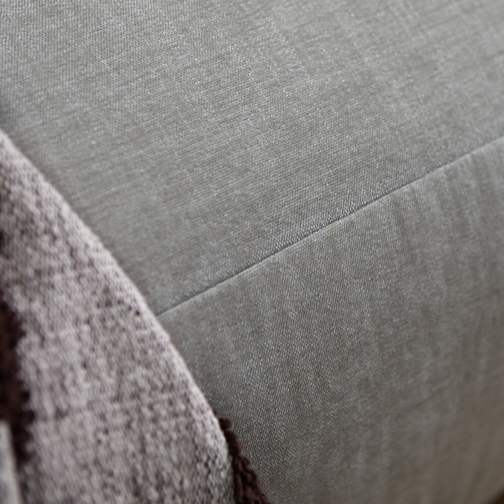 Pepp Interiors Ocean Bank Chaise Longue Links in Standaard Stof Boston cement