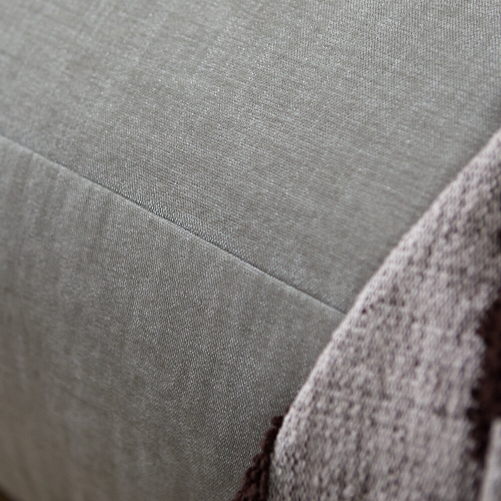 Pepp Interiors Ocean Bank Chaise Longue Rechts in stof Boston cement