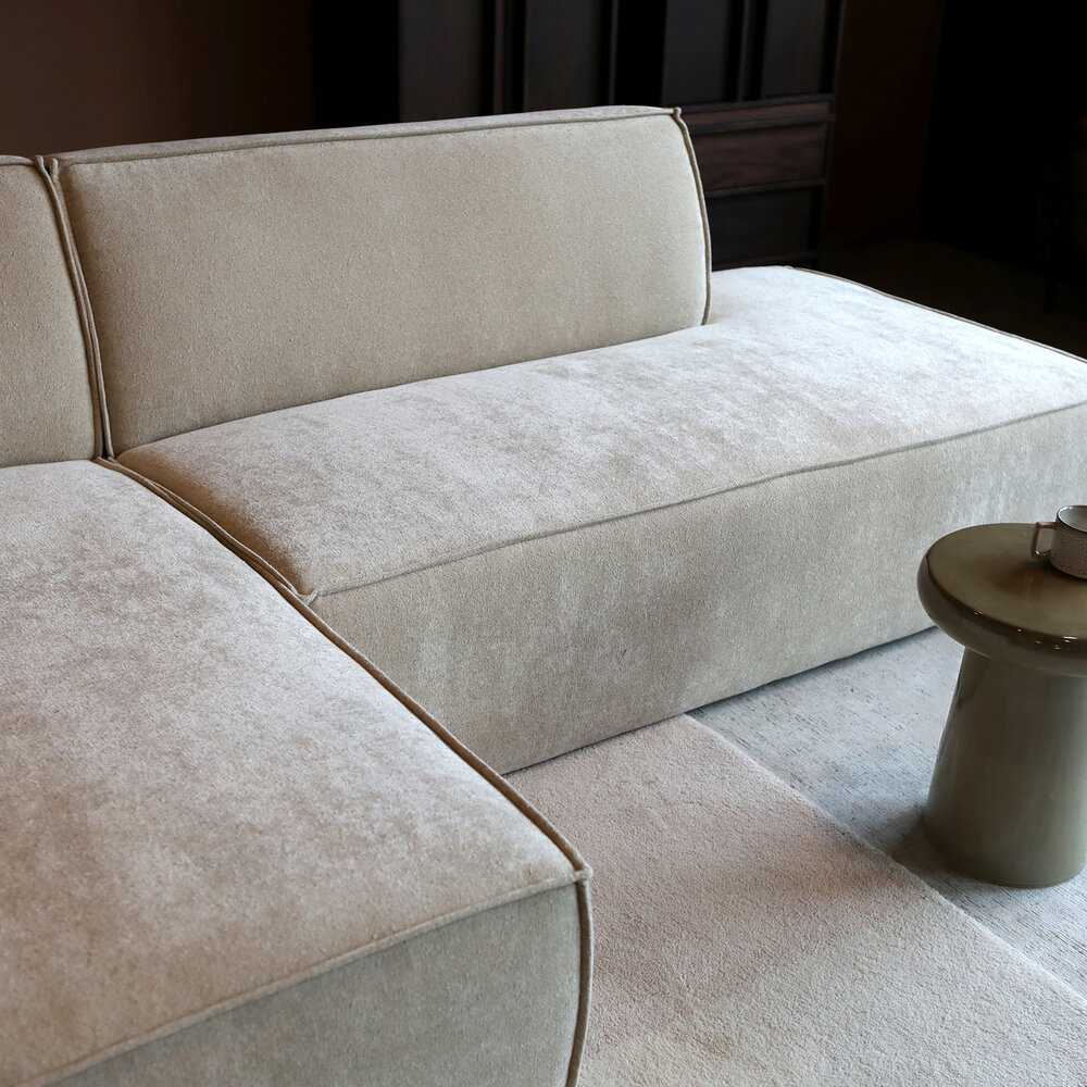 Pepp Interiors Enzo met Chaise Longue Links Enzo