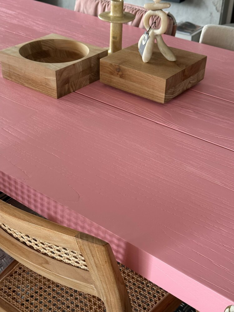 HKLIVING Forma Dining Table Very Pink 280cm