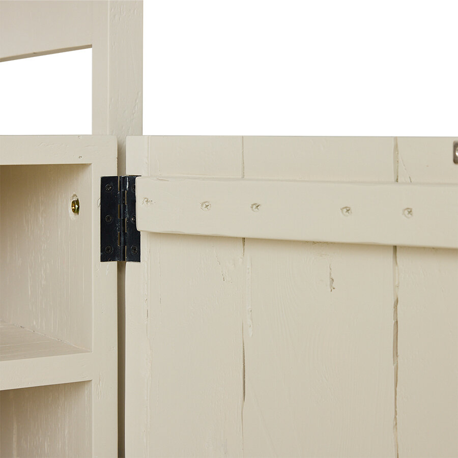 HKLIVING Raw wood cabinet cream