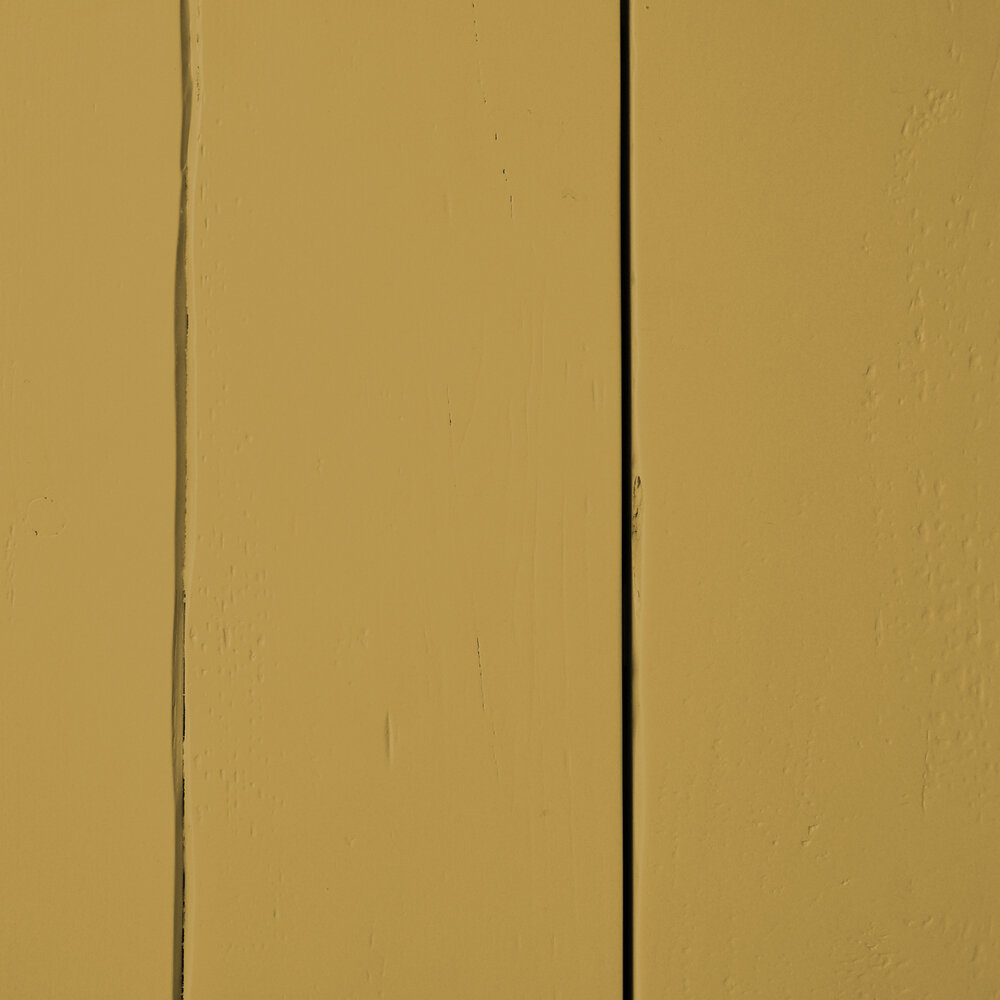 HKLIVING Raw wood cabinet mustard
