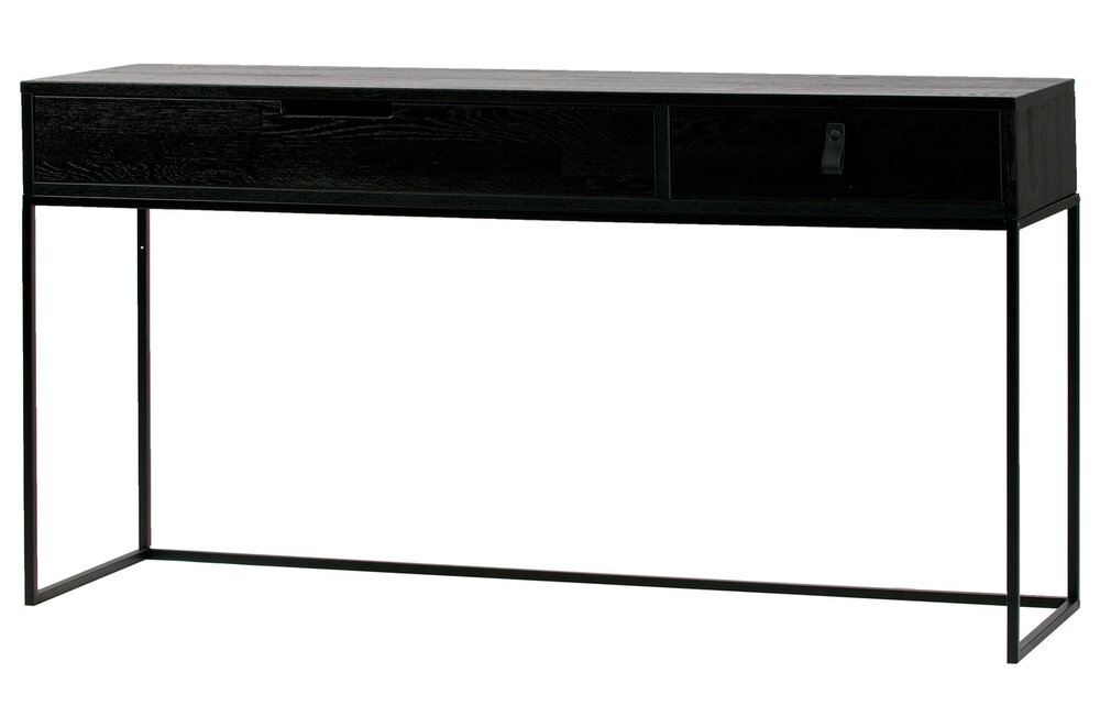 WOOOD Essentials Silas sidetable black night geborsteld