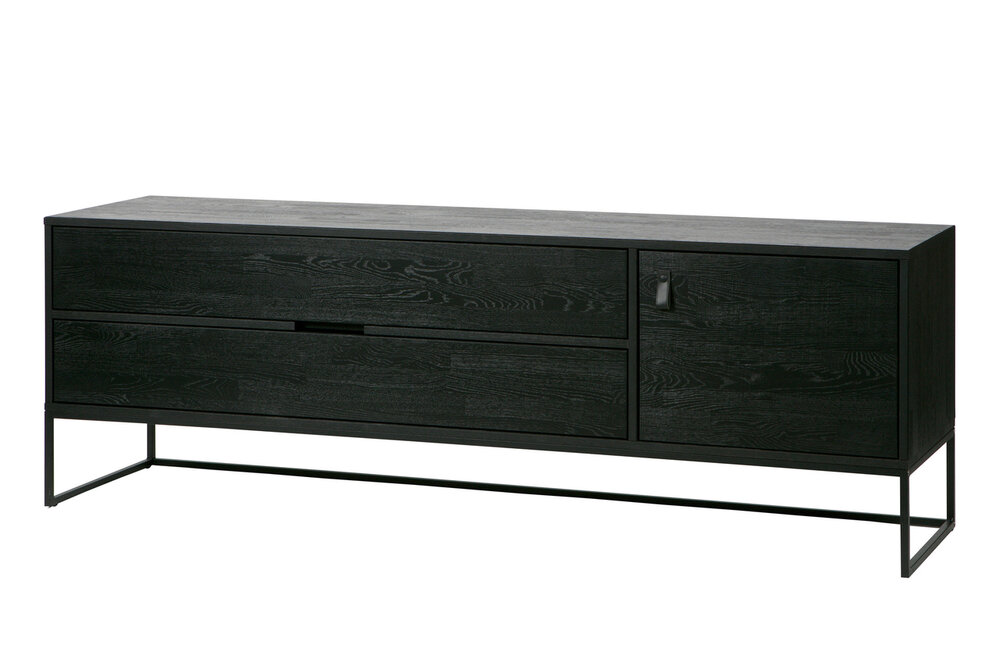 WOOOD Essentials Silas tv meubel black night