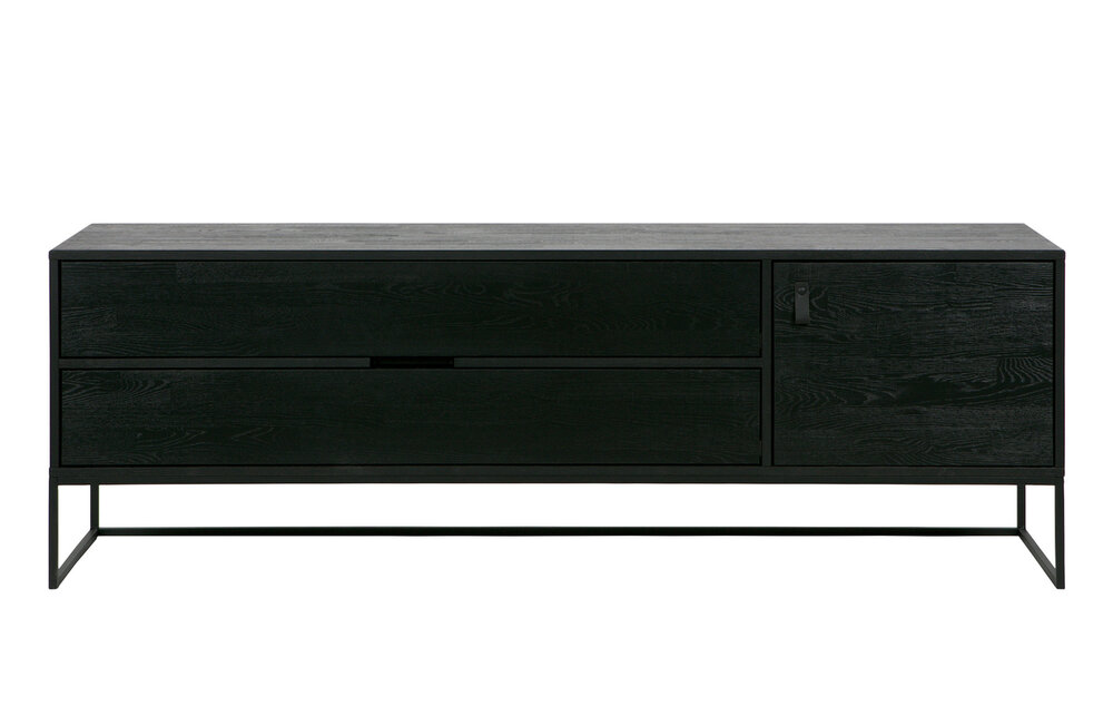 WOOOD Essentials Silas tv meubel black night