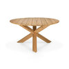 Ethnicraft Circle teak dining table outdoor