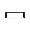 ethnicraft bok bench black 146cm