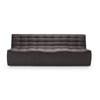 Ethnicraft N701 sofa - 3 seater dark grey